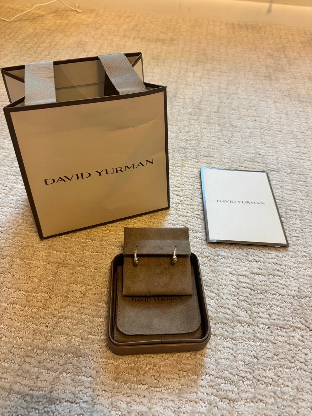 David Yurman Petite Helena Wrap Hoop Earrings